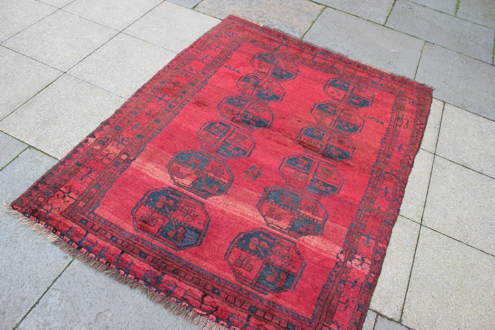 Ersari turkmen village rug
