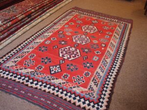 Antique Qashgai kilim