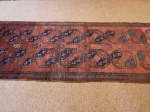 Antique Ersari Turkmen runner.