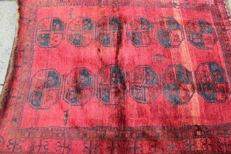 Ersari turkmen village rug - Image 2