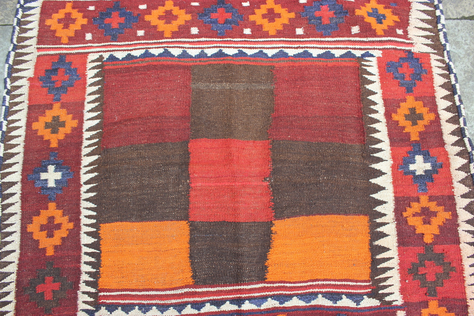 Aimaq/Hazara soffreh kilim - Image 2