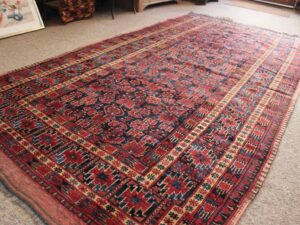 Antique Beshir M.A.D. rug c1870