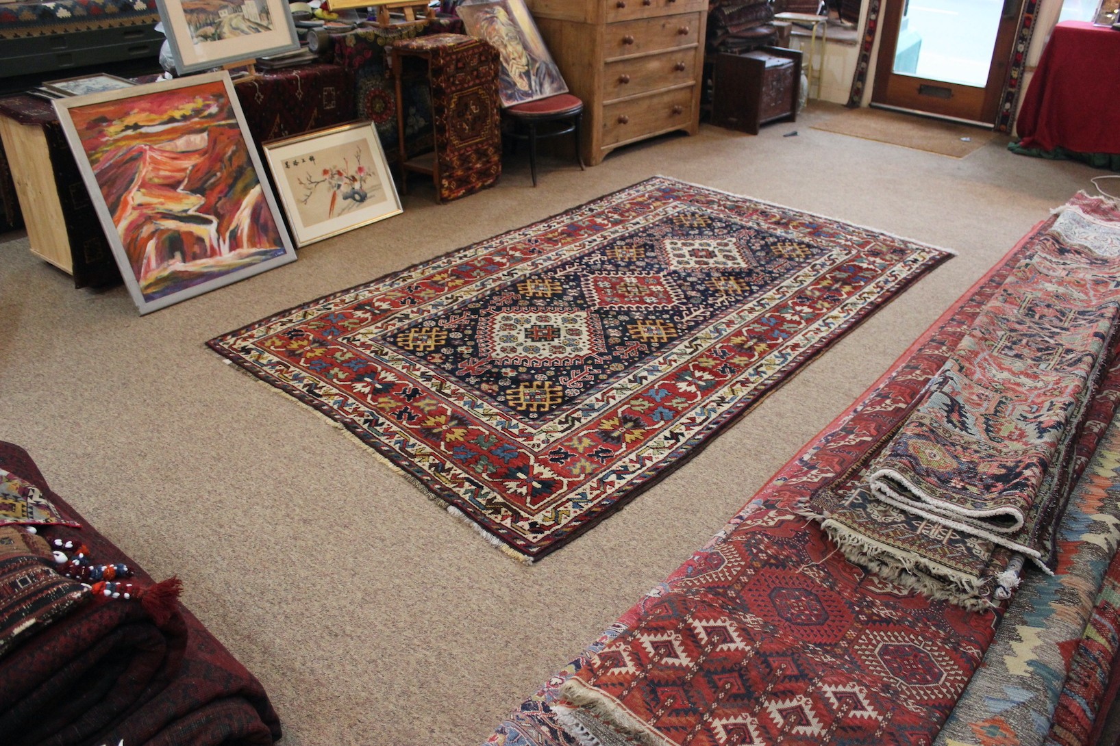 Antique Luri rug S.W.Persian - Image 6