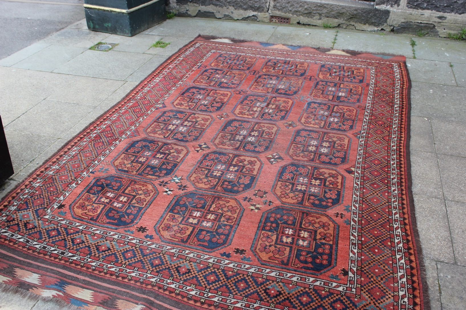 Antique Labijar Ersari main rug