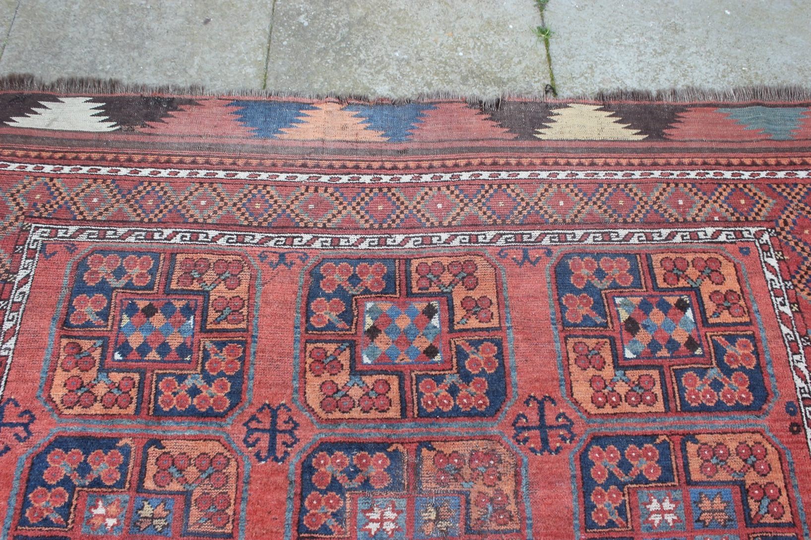 Antique Labijar Ersari main rug - Image 4