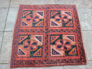 Antique Ersari Turkmen wedding rug.