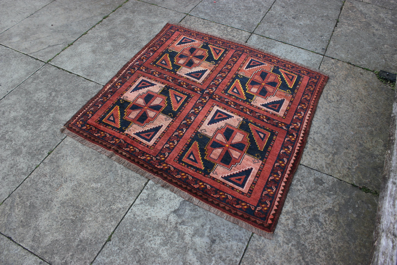Antique Ersari Turkmen wedding rug. - Image 2
