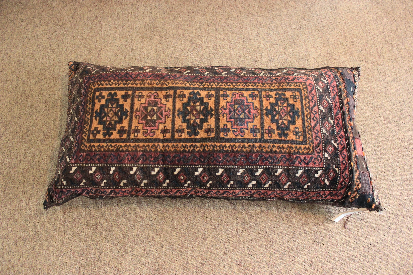 Large Tribal Baluch Floor Cushion.