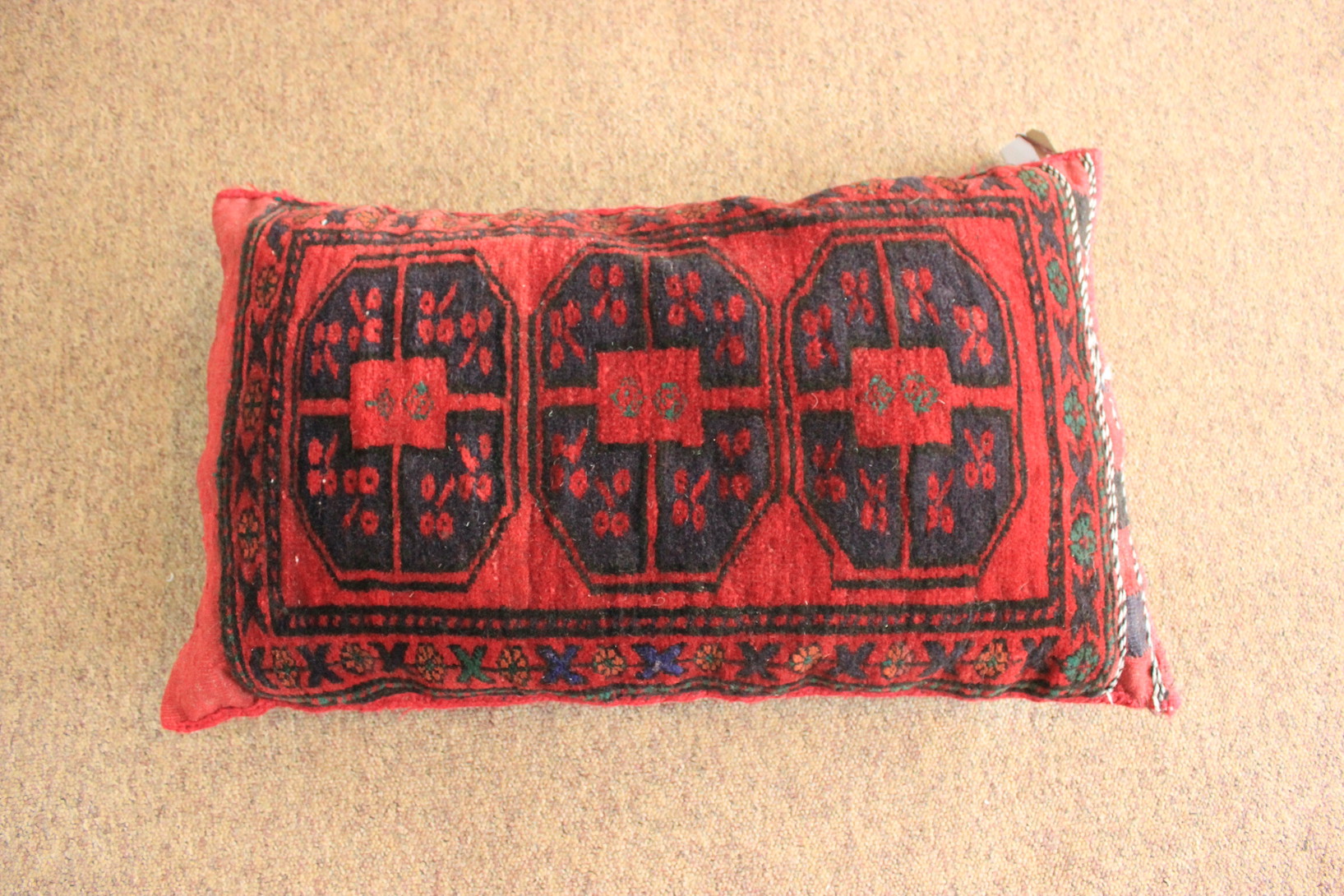 Large Tribal Baluch floor cushion.