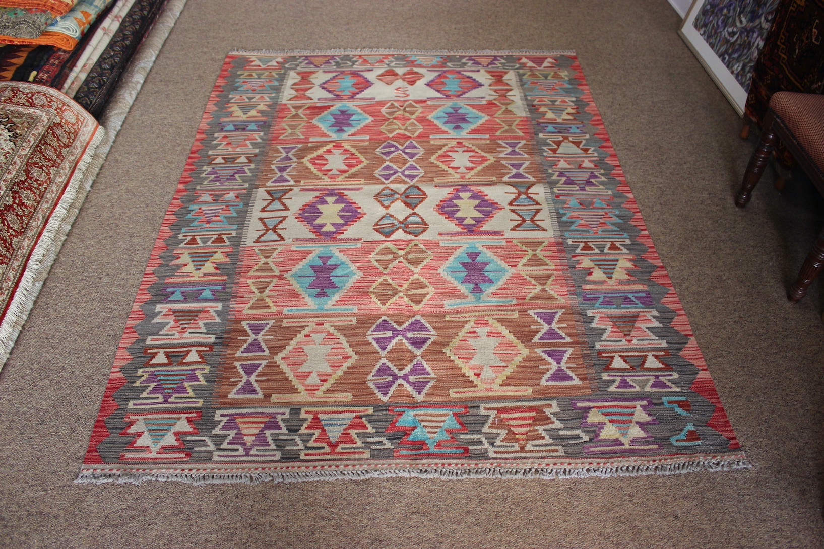 Veg dye kilim.