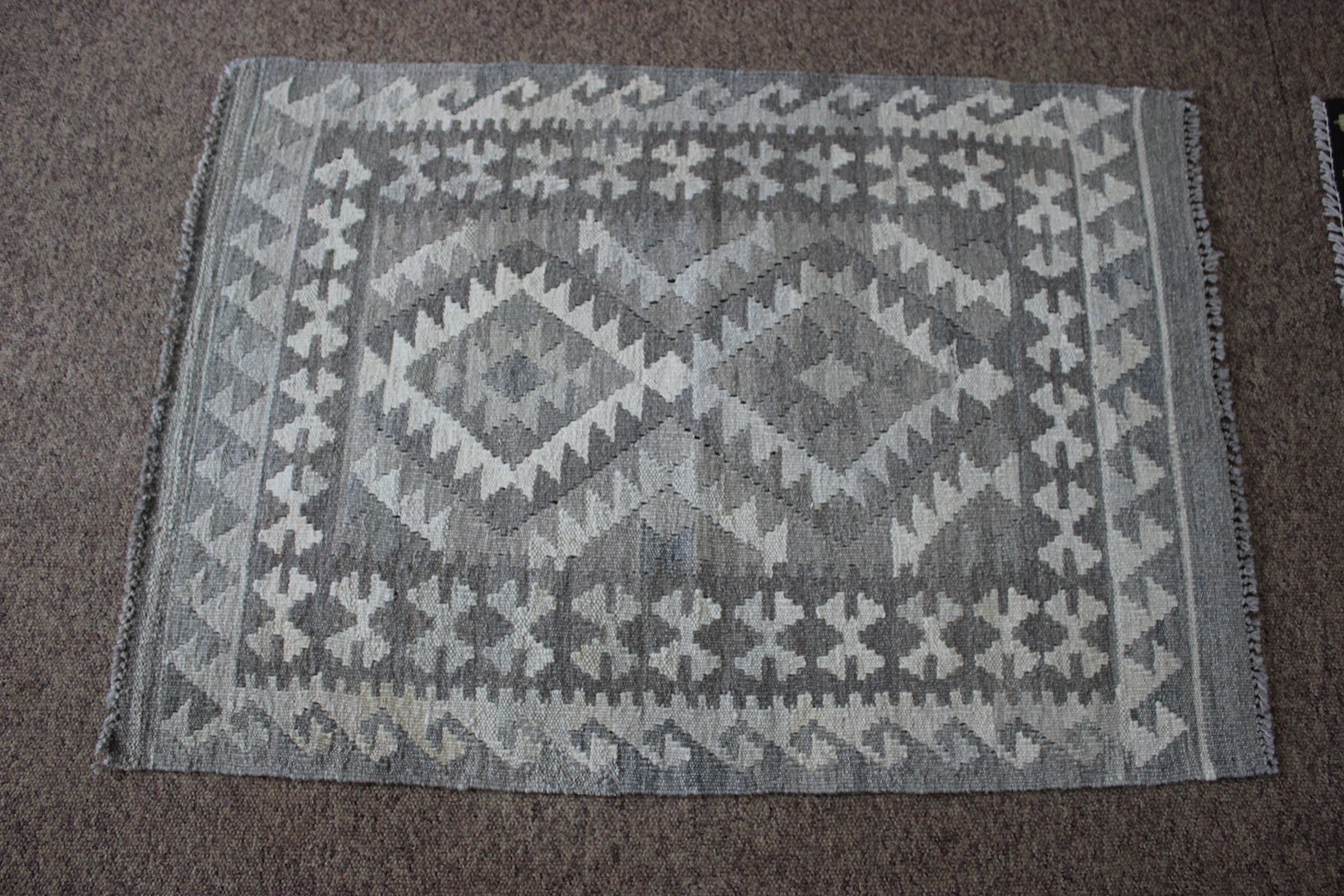 Small pale veg dye kilims. - Image 2