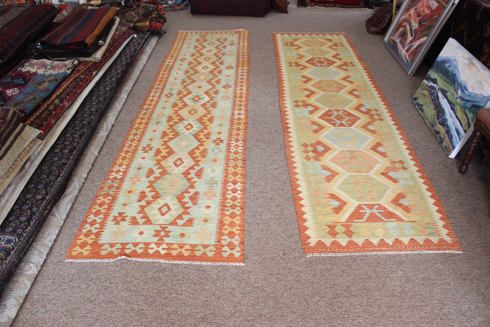 Veg Dye Kilim Runners