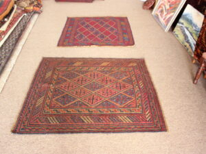 Two Mushwani kilim sofreh