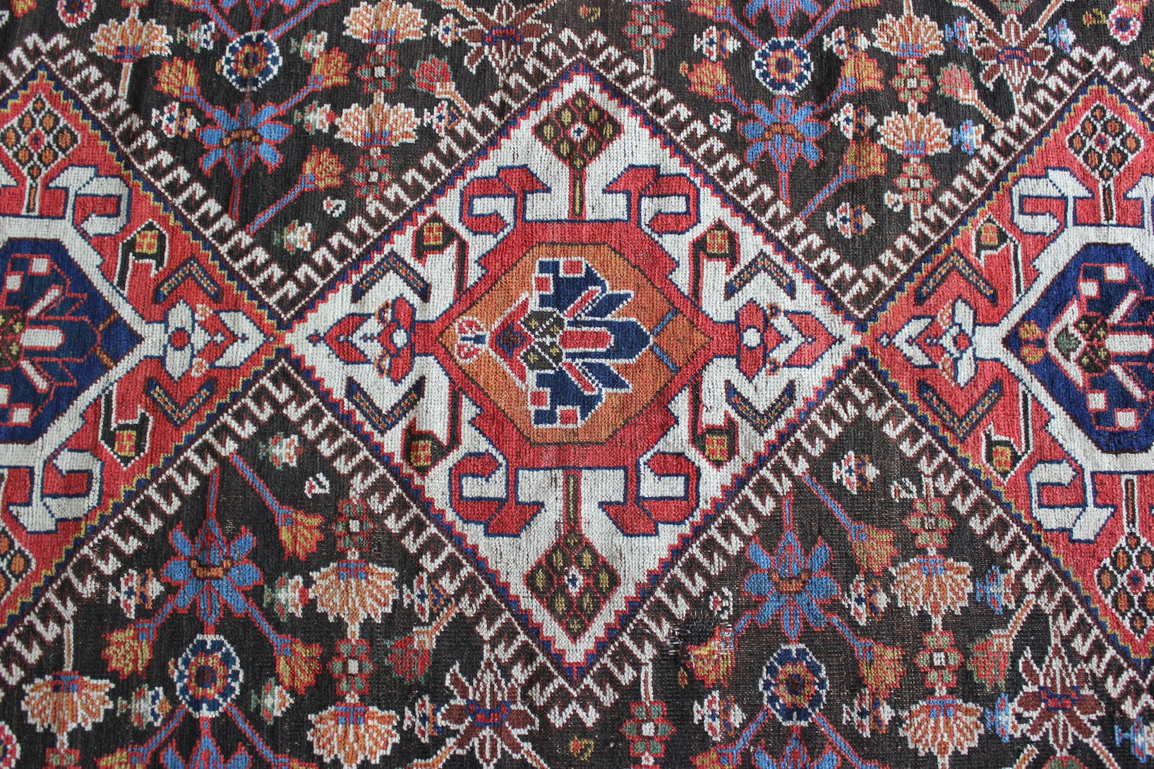 Antique Qashgai Rug - Image 2