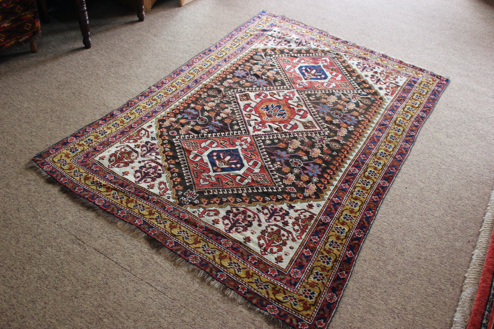 Antique Qashgai Rug