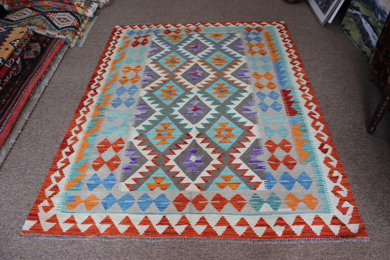 Veg Dye Kilim