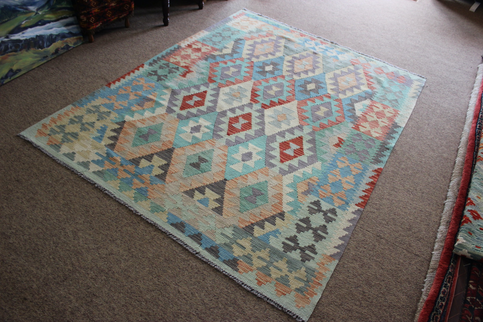 Veg Dye Kilim - Image 2