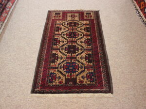 Vintage Baluch Prayer Rug