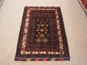 Vintage Baluch Prayer Rug