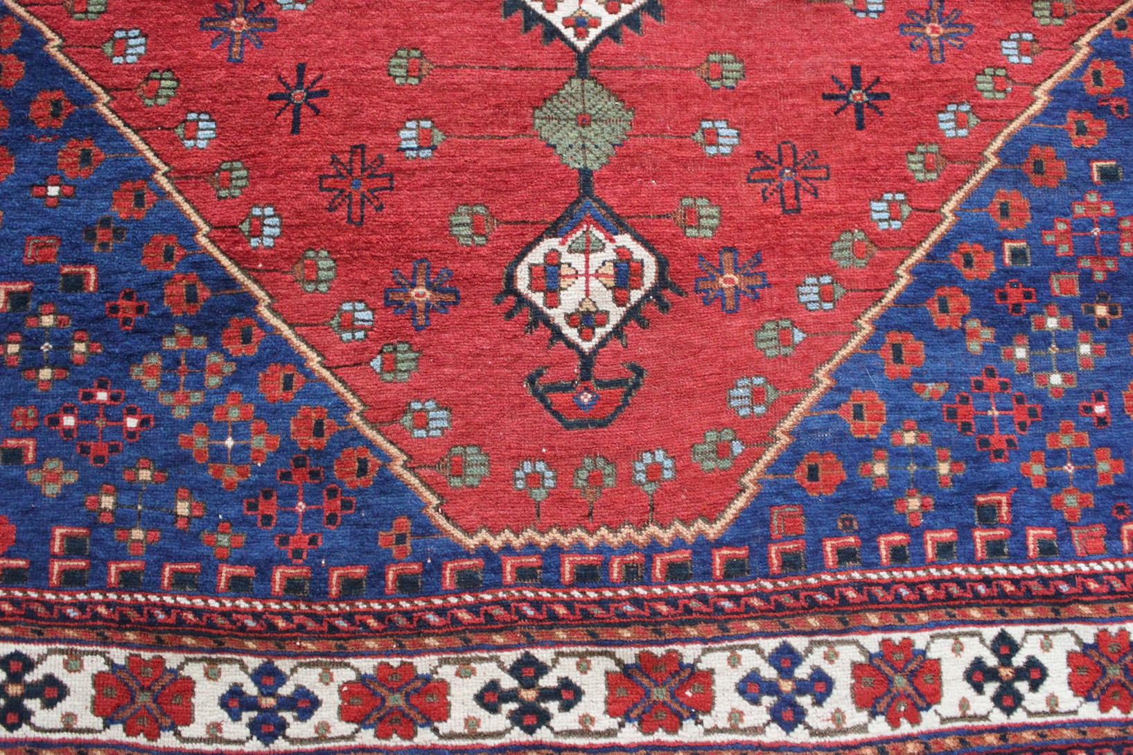 Antique Afshar Rug - Image 4