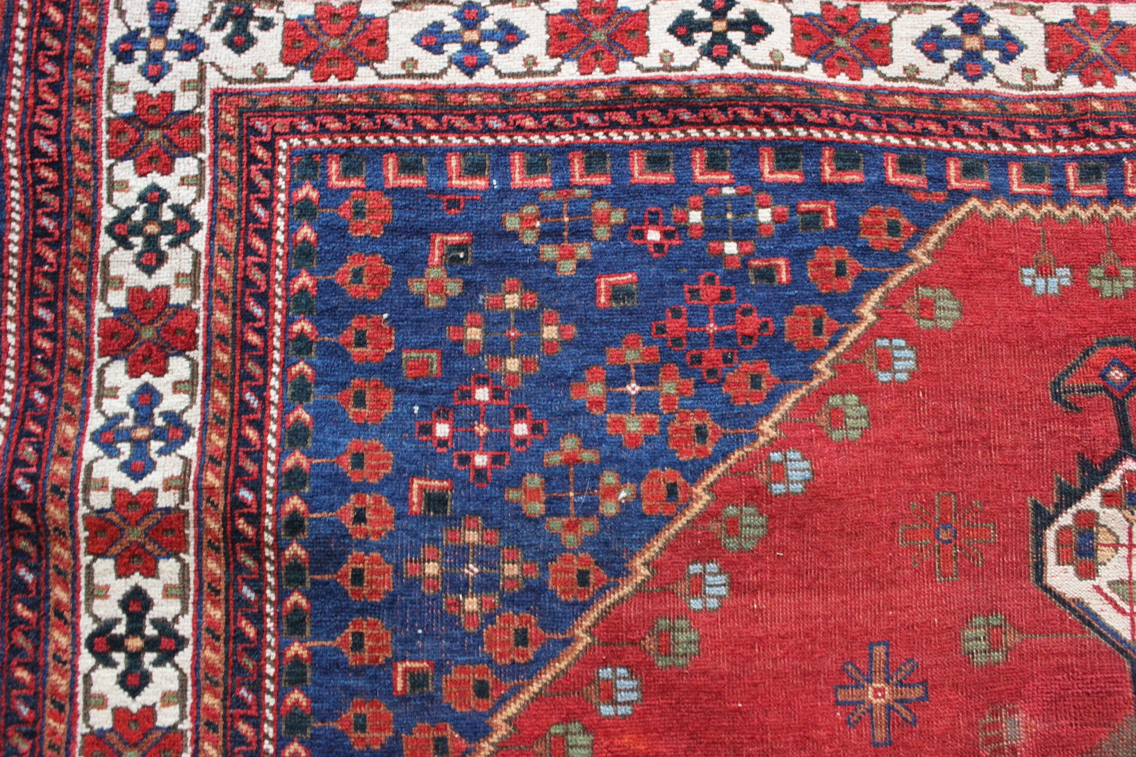 Antique Afshar Rug - Image 5