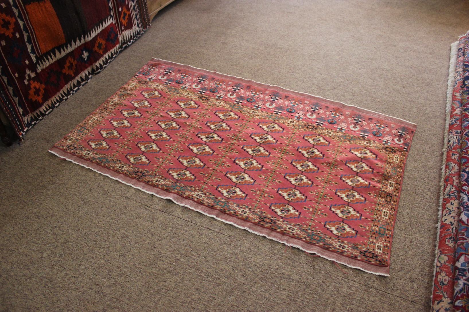 A pair of antique Tekke chuvals - Image 4