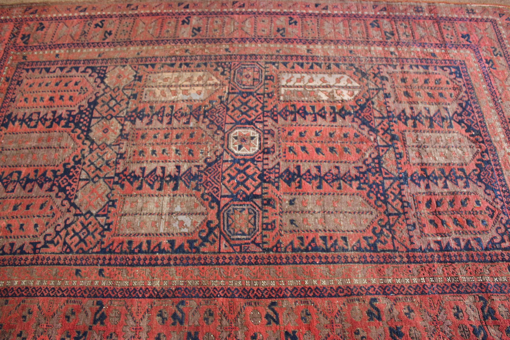 Large Antique Baluch Carpet - Image 4