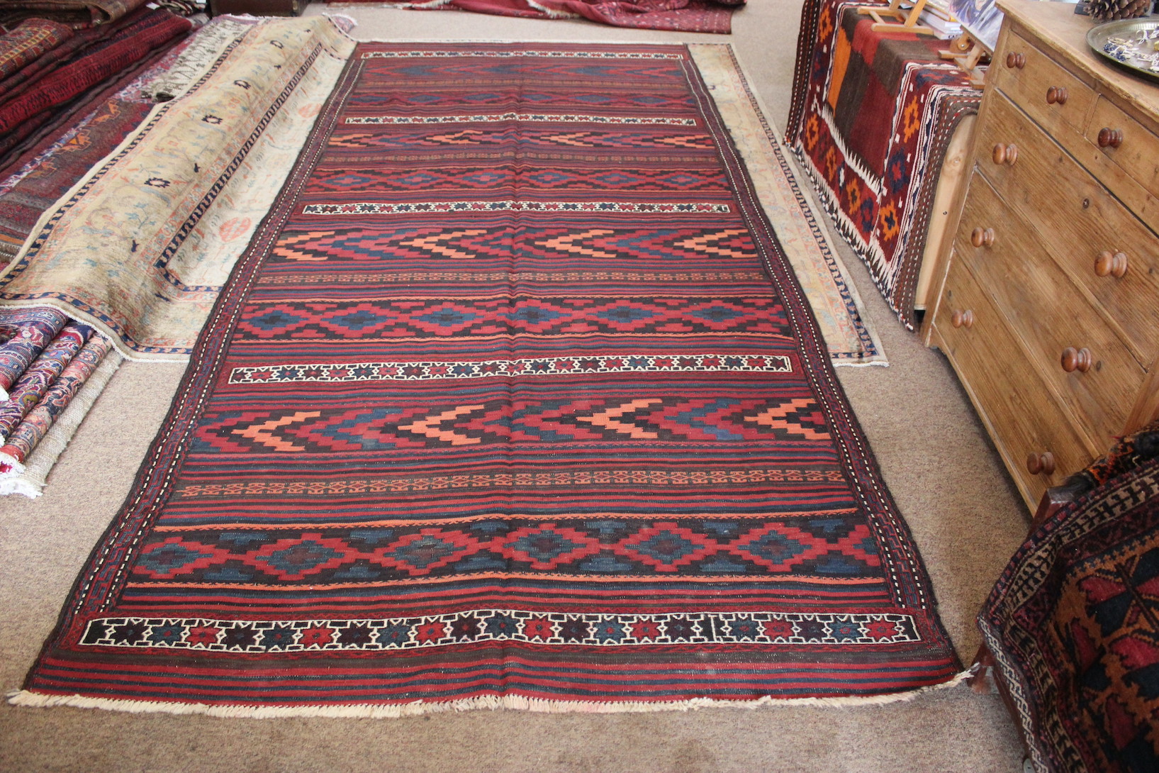 Large Baluch kilim