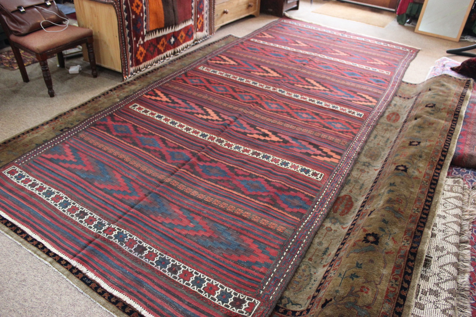 Large Baluch kilim - Image 5