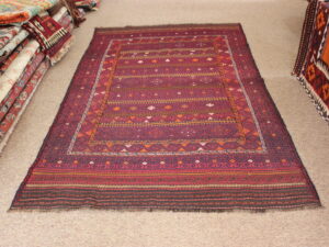 Tribal Mushwani Sumak kilim