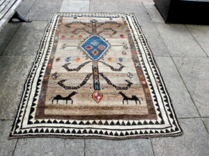 Antique Persian Gabba Rug