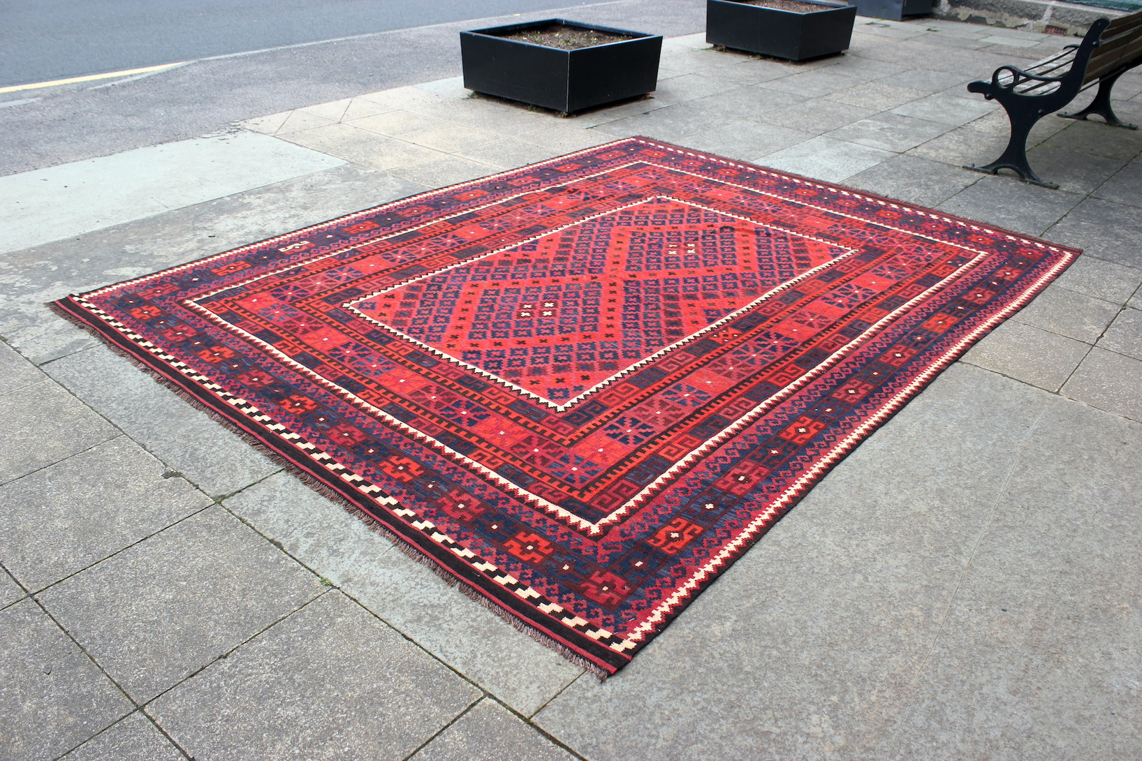 Large Mushwani kilim - Image 4