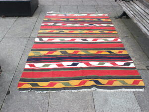 Vintage Shirvan Kilim