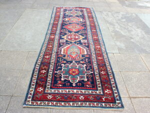 Antique Karaja/Karadagh long carpet