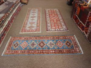 Small Fine Grade Kazak Runners