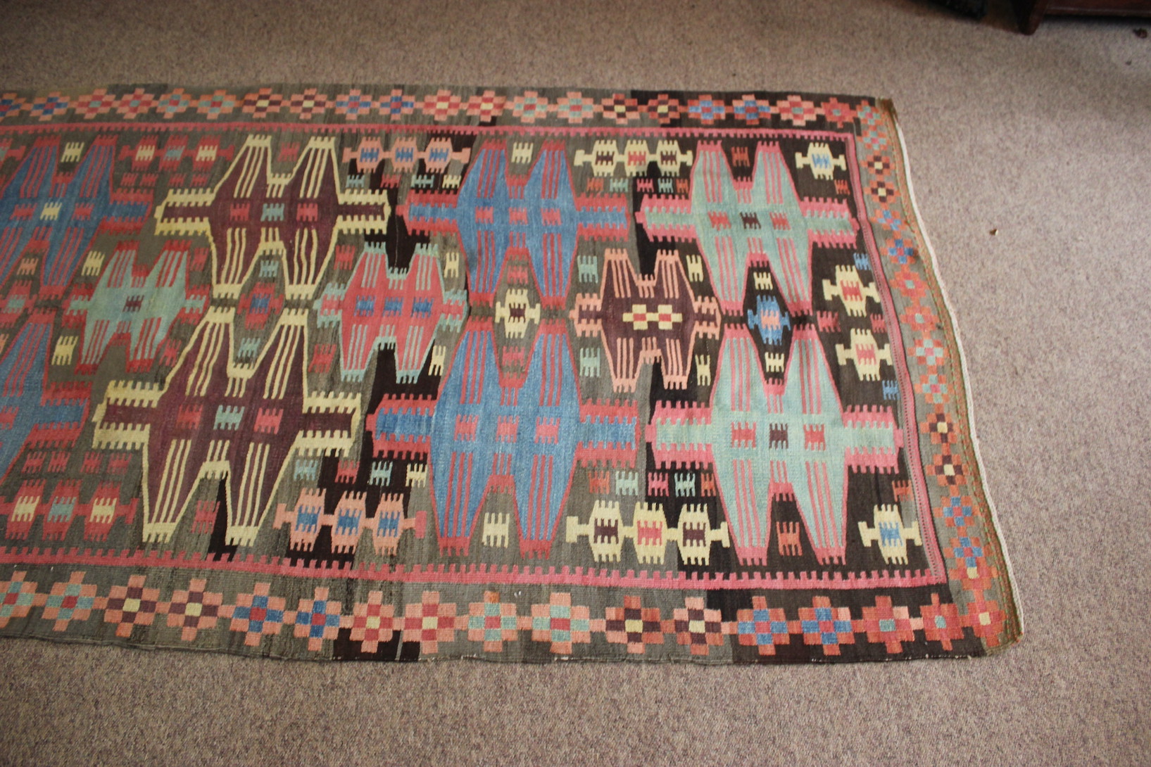 Antique Bidjar Kilim - Image 8