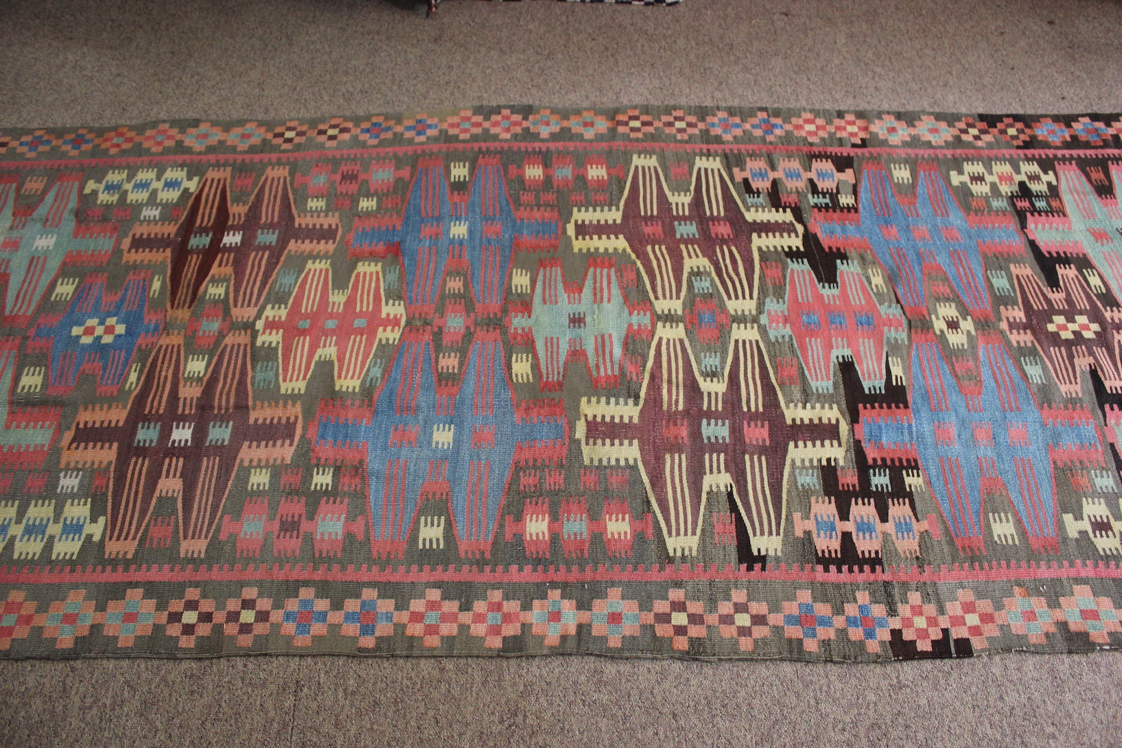 Antique Bidjar Kilim - Image 9