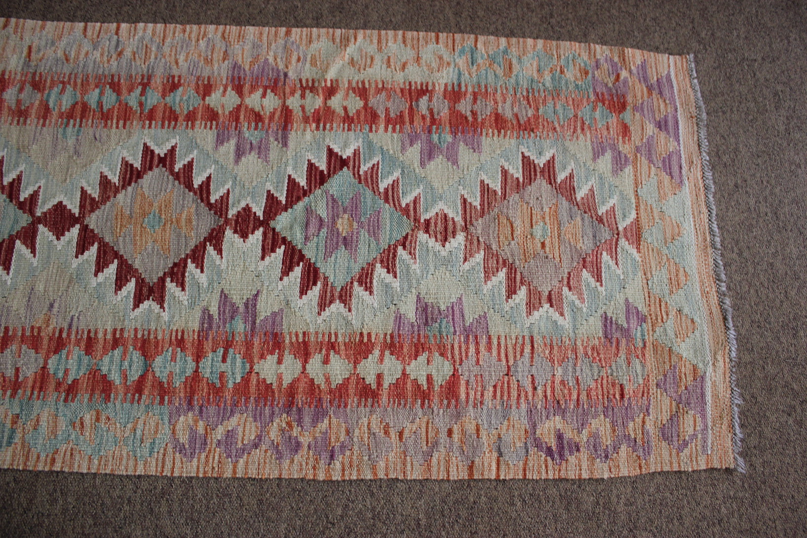 Veg Dye Kilim Runner - Image 2