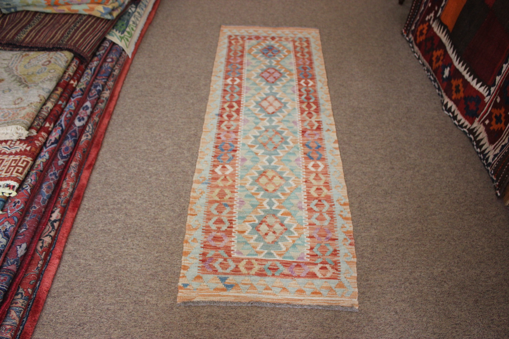 Veg Dye Kilim Runner