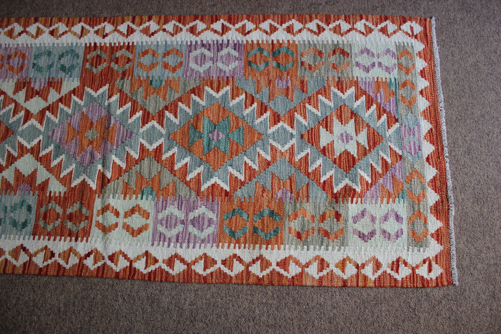 Veg Dye Kilim Runner - Image 2