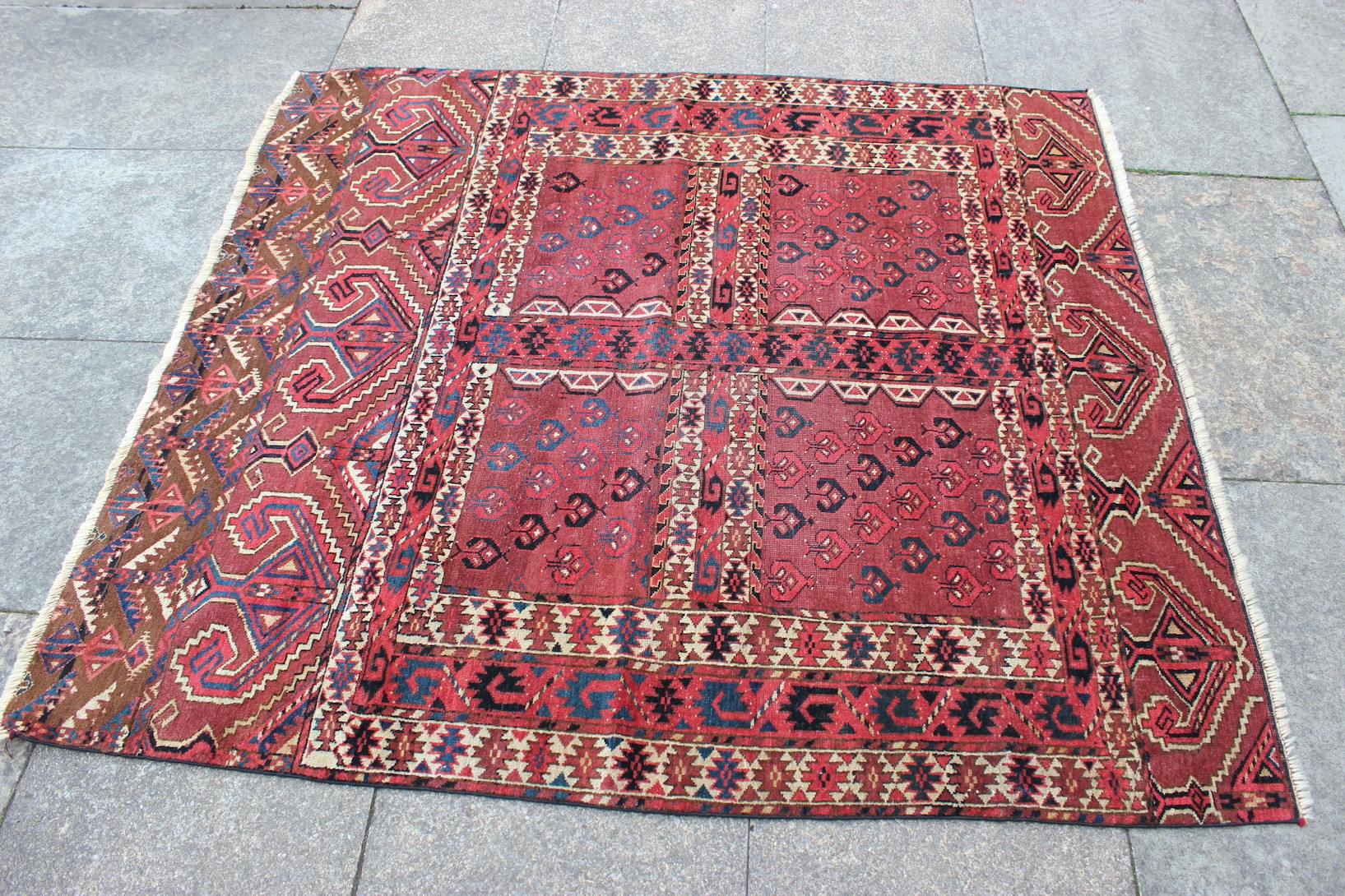 Antique Yomut Turkmen Ensi - Image 5