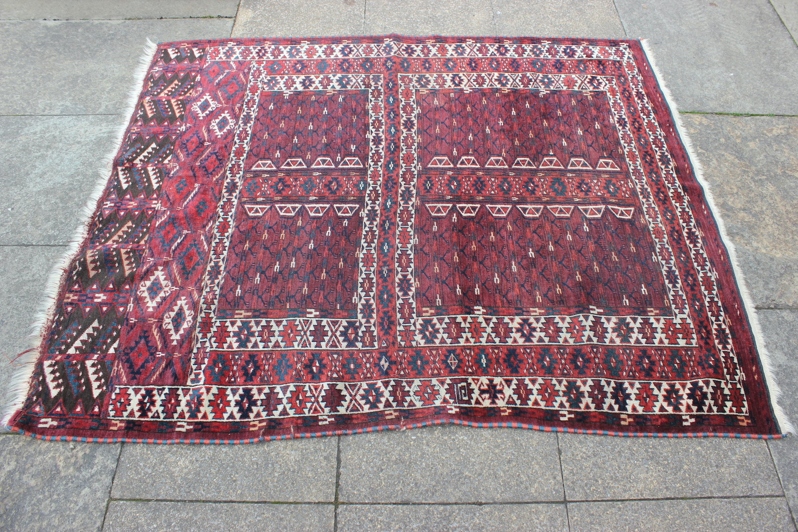 Antique Yomut Turkmen Ensi - Image 4