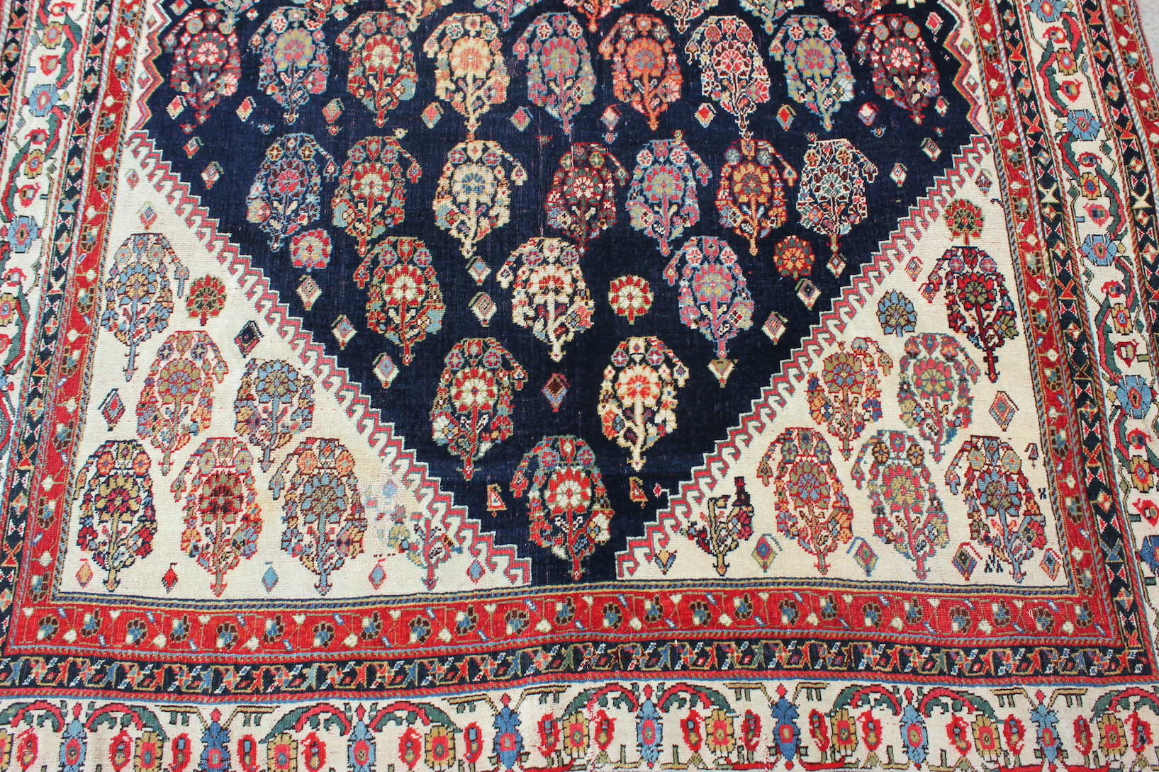 Antique Kaskuli Qashgai Rug - Image 2