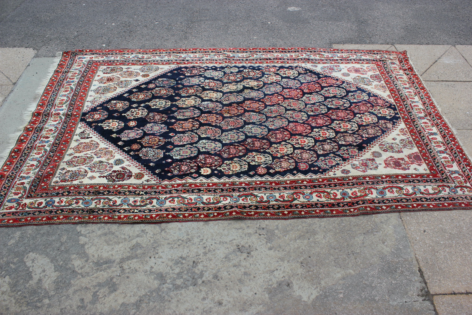 Antique Kaskuli Qashgai Rug - Image 3