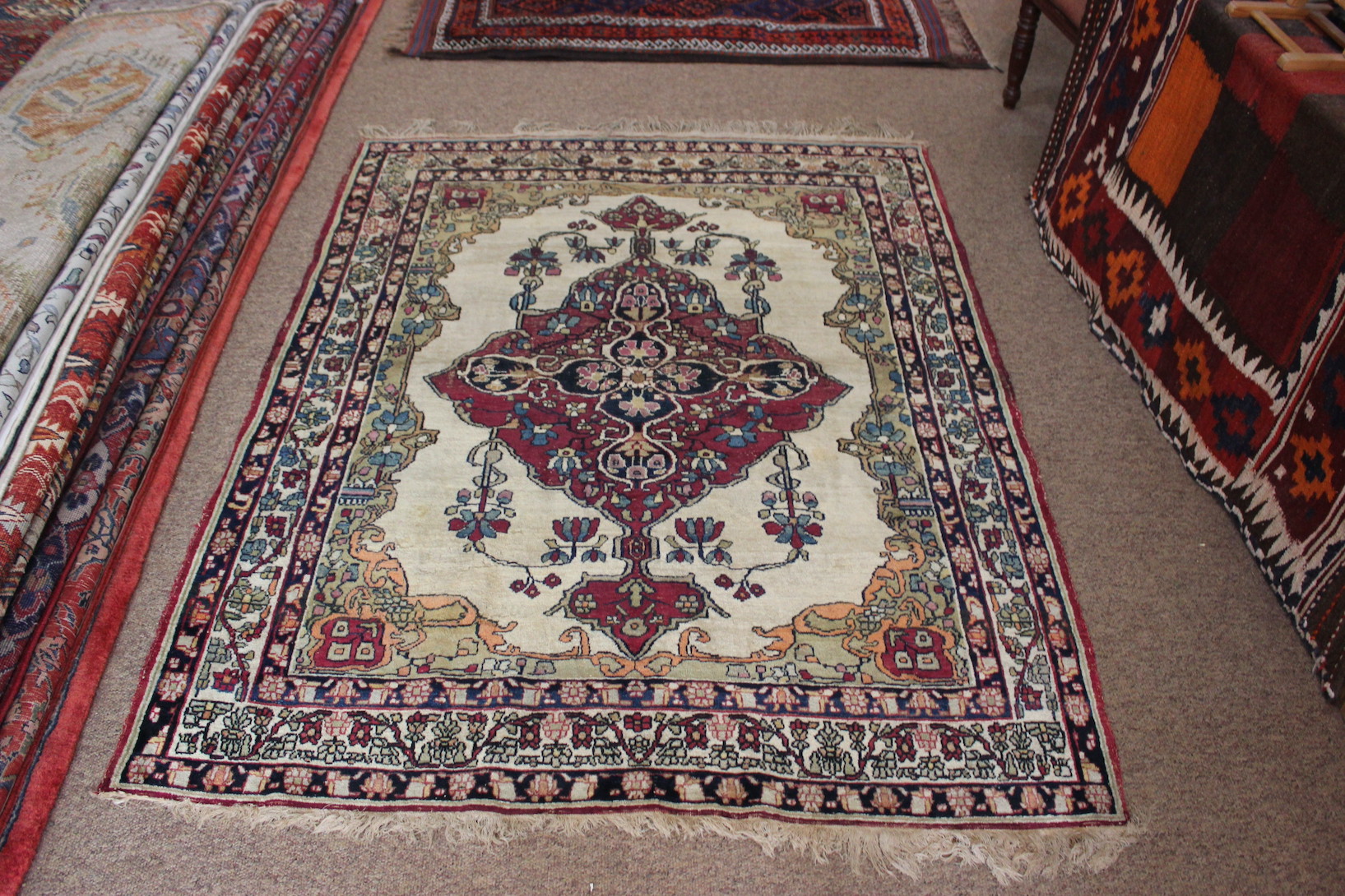 Antique Kirman Rug