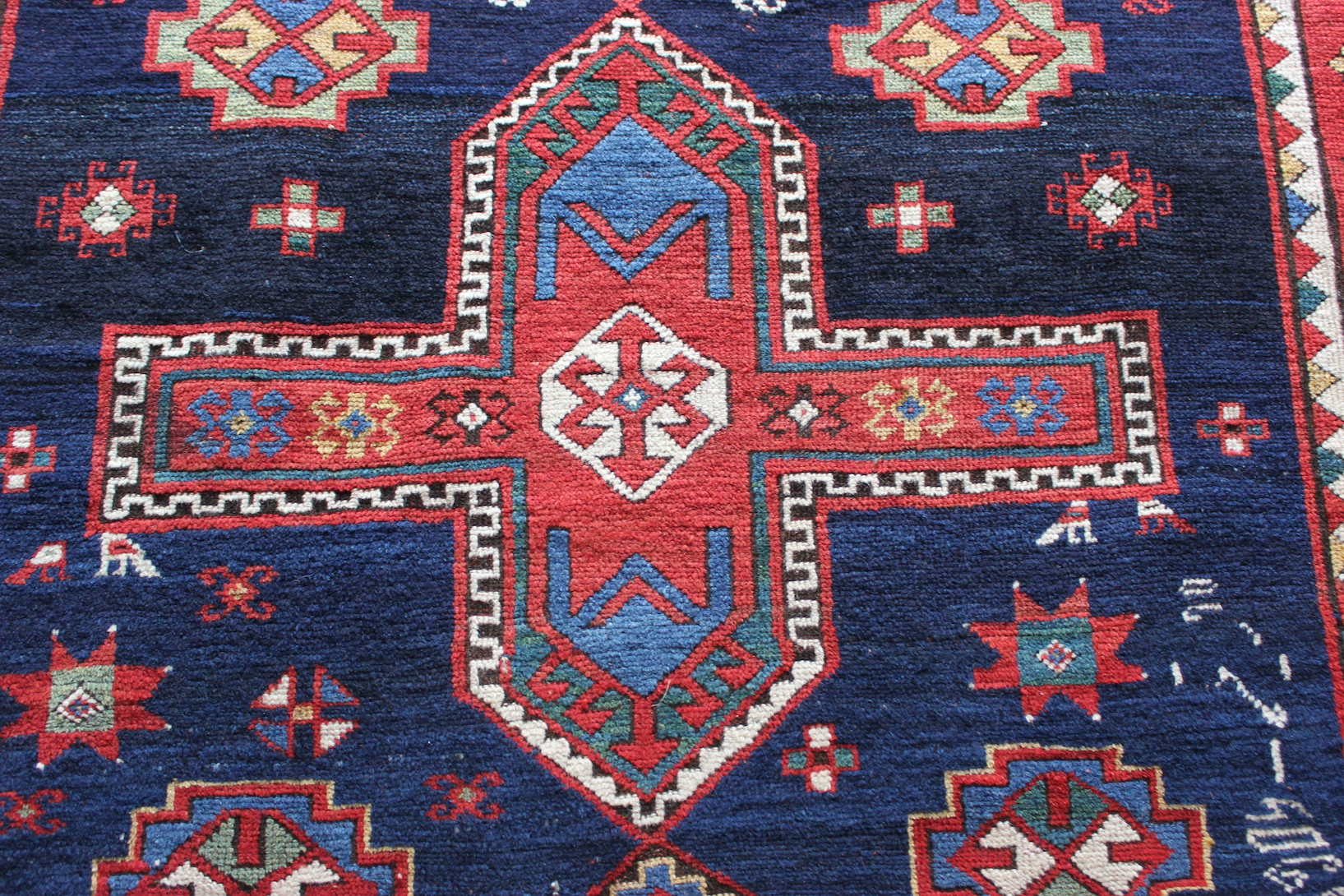 Antique Armenian Kazak rug - Image 4