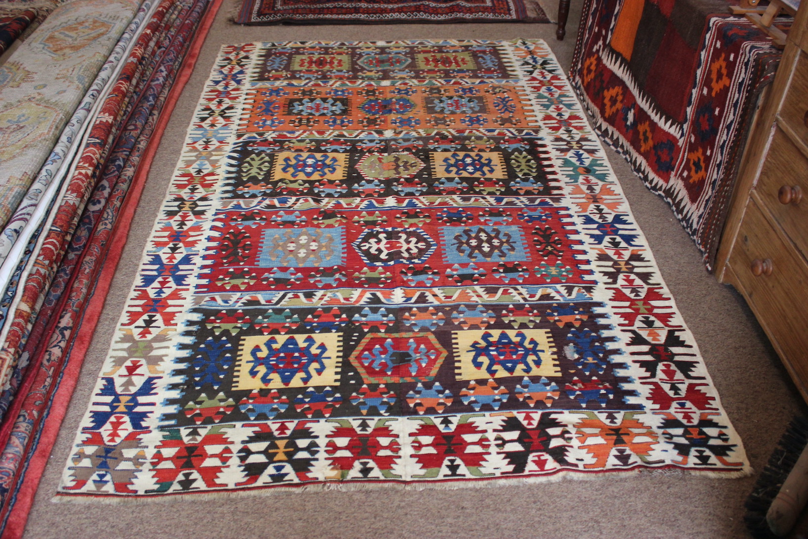 Antique Turkish Kilim