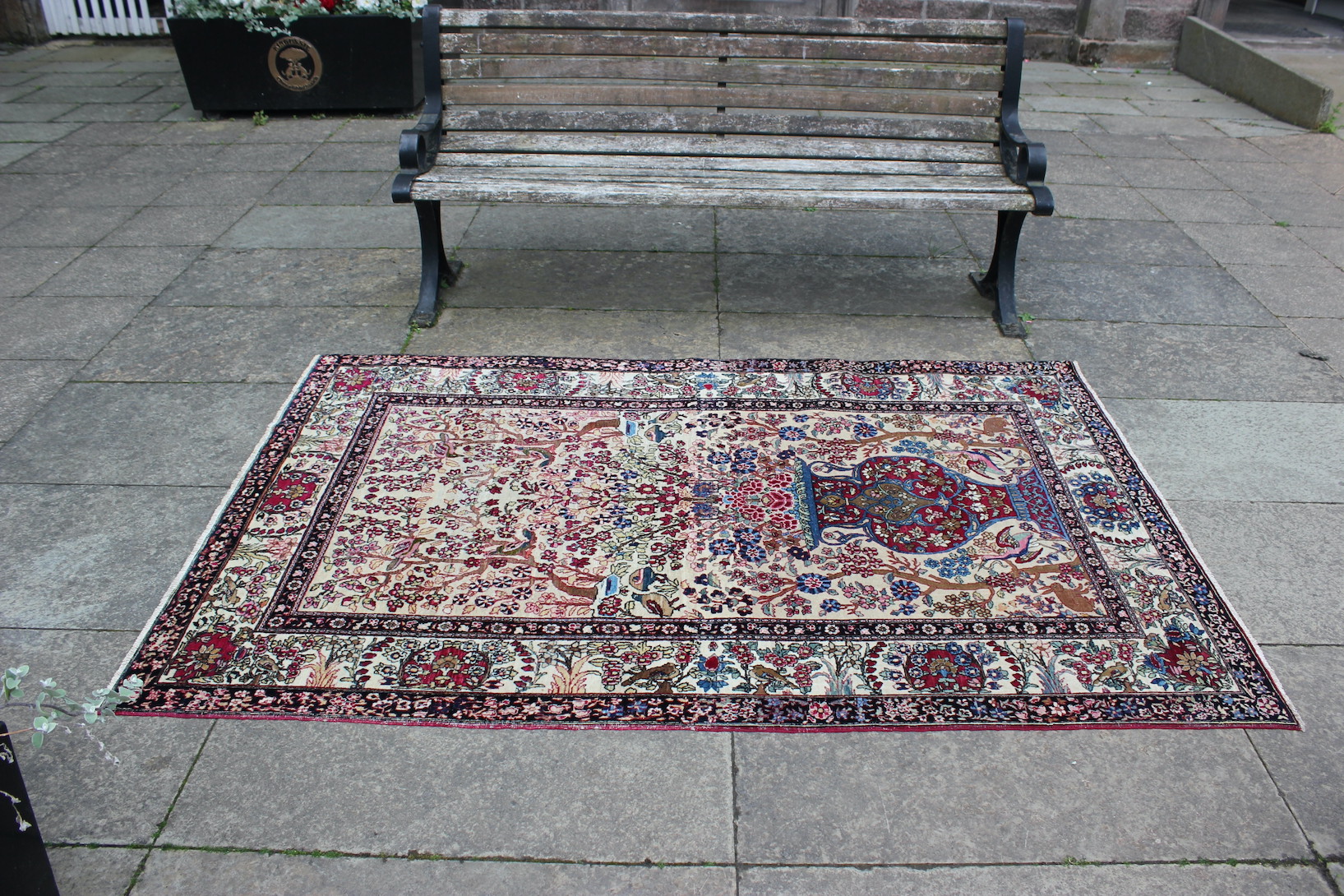 Antique Tehran Workshop Rug - Image 2