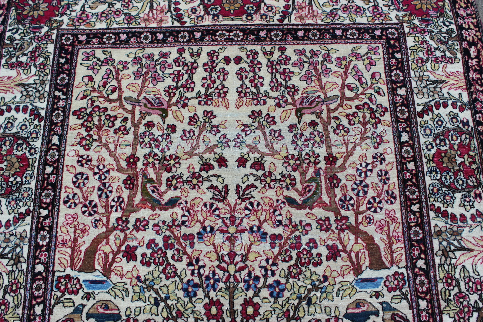 Antique Tehran Workshop Rug - Image 4
