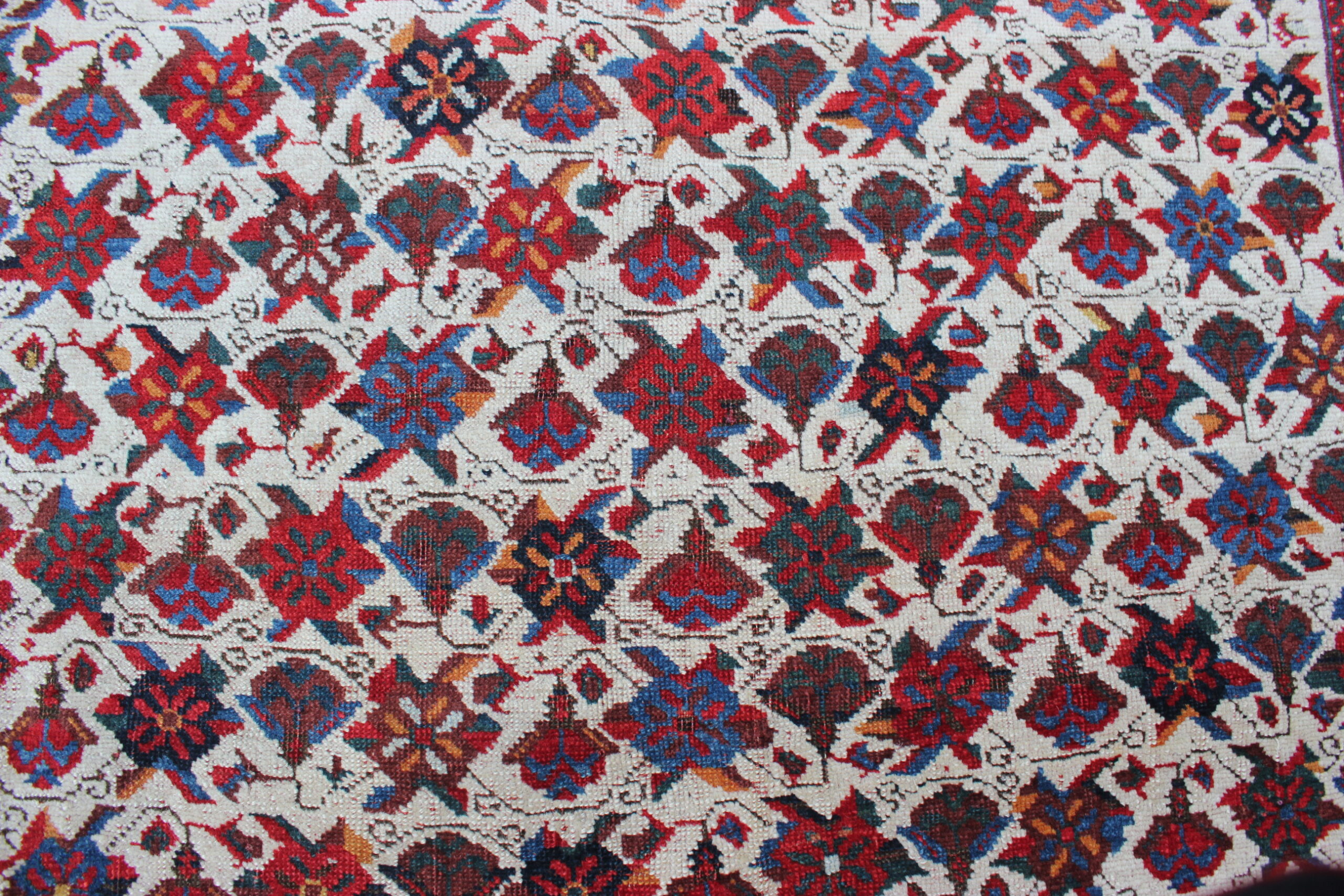 Antique Afshar Wedding Rug - Image 4